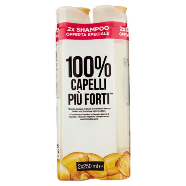 Pantene Pro-V Shampoo Micellare Purifica e Nutre 2x250 ml