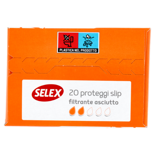Selex Proteggi Slip Anatomici in Bustine Singole 20 pezzi