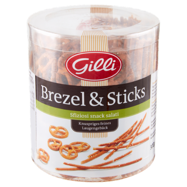 Gilli Brezel & Sticks Sfiziosi snack salati 300 g
