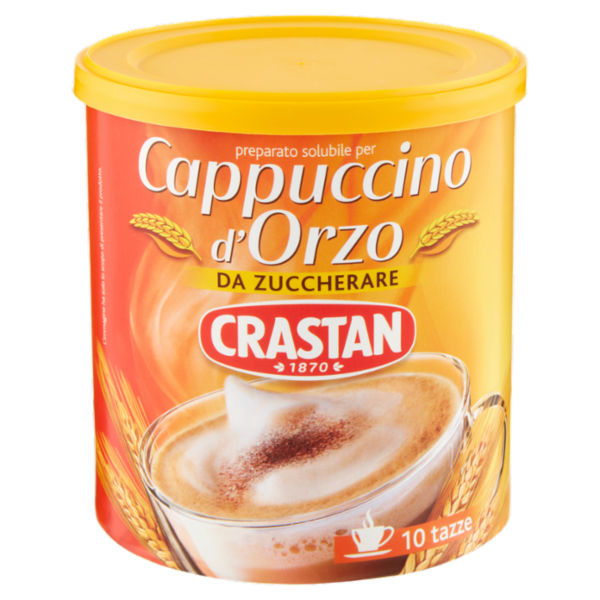 Crastan preparato solubile per Cappuccino d'Orzo da Zuccherare 150 g