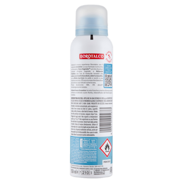 Borotalco Invisibile Profumo Fresco Oceanico Deo Spray 150 ml