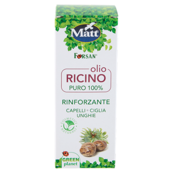 Matt olio Ricino Rinforzante Capelli - Ciglia - Unghie 100 ml