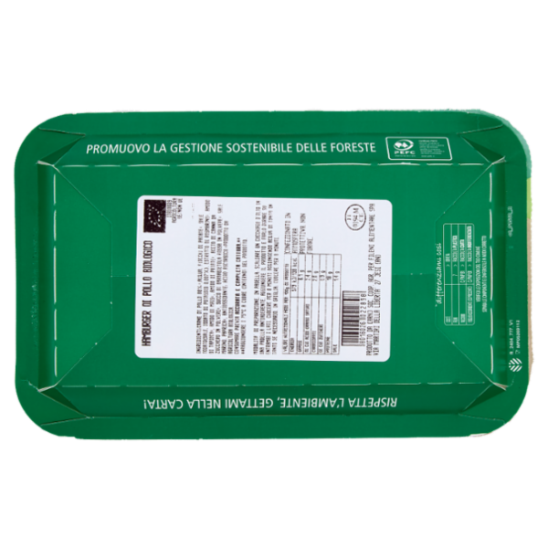 Fileni Bio Hamburger di Pollo Biologico 0,200 kg