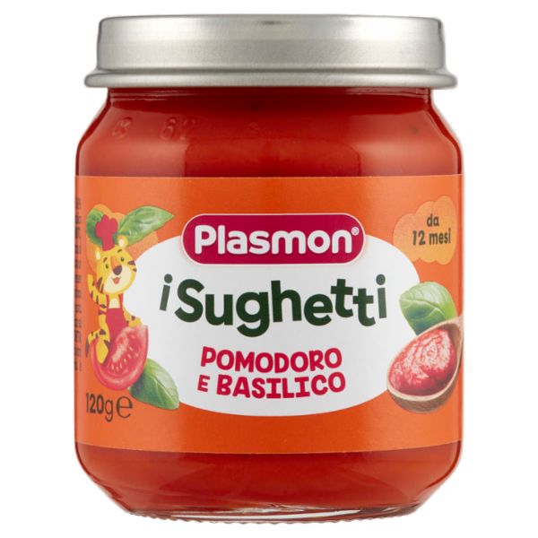 Plasmon i Sughetti Pomodoro e Basilico 120 g