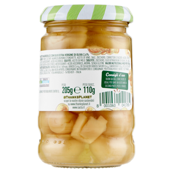 Saclà Sfiziolì Funghetti 205 g