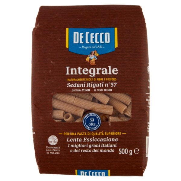 Dececco Integrale Sedani Rigati n°57 500 g