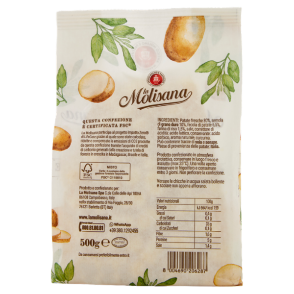 La Molisana Chicche di Patate 500g