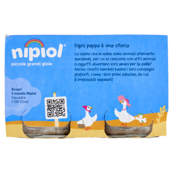 nipiol tacchino omogeneizzato con carne e cereale 2 x 120 g