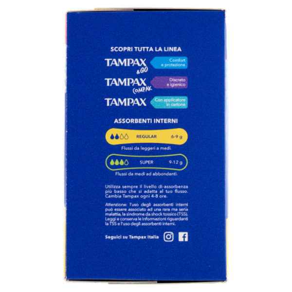 Tampax Regular 40 pz
