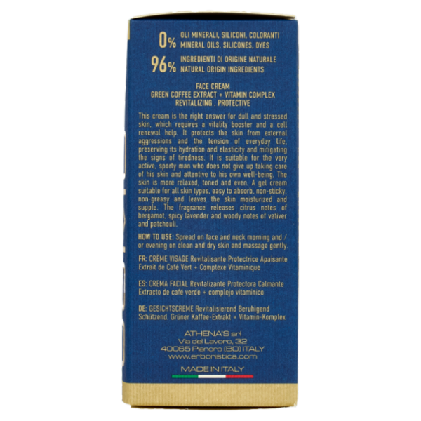 l'Erboristica Uomo Crema Viso Active Rivitalizzante Protettiva 30 ml