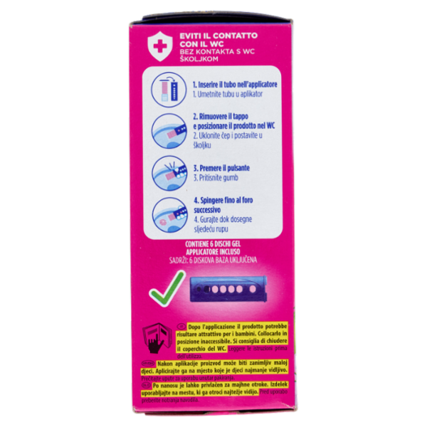 Duck Fresh Discs - Base per Dischi Gel Igienizzanti WC, Fragranza Hibiscus 36ml