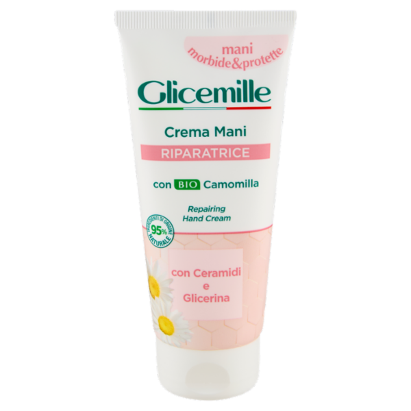 Glicemille Crema Mani Riparatrice con Bio Camomilla 100 mL