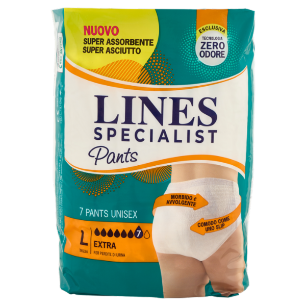 Lines Specialist Pants Unisex Extra Taglia L 7 pz