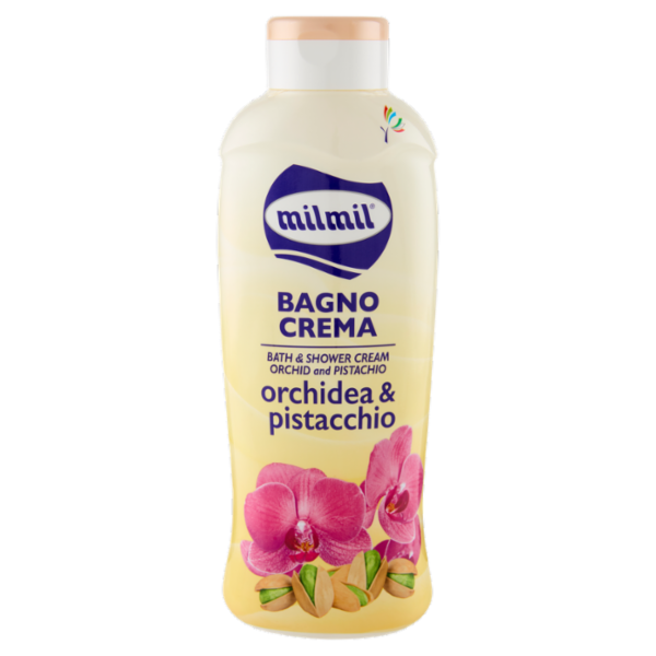 milmil Bagno Crema orchidea & pistacchio 1000 ml