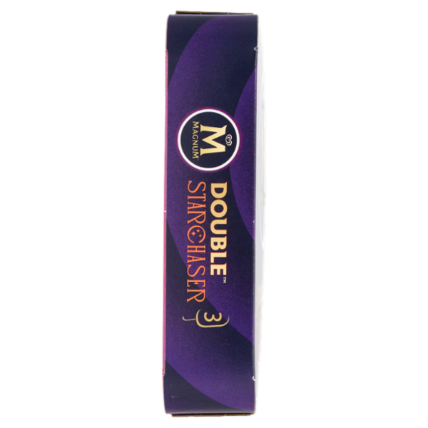 Magnum Double Starchaser Chocolate, Caramel, Popcorn Flavour 3 x 72 g