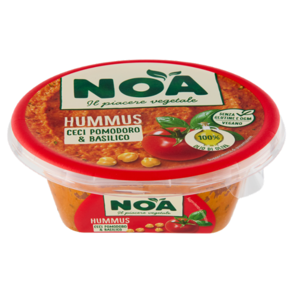 Noa Hummus Ceci Pomodoro & Basilico 175 g