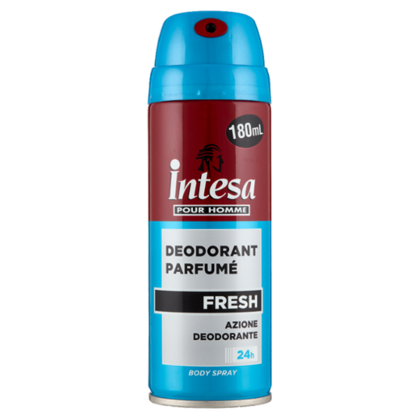 Intesa Pour Homme Deodorant Parfumé Fresh Body Spray 180 mL