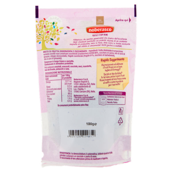 noberasco Viva i Frutti Rossi 100 g