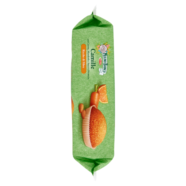 Mulino Bianco Tortine con carote camille 8 pezzi 304g