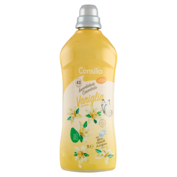 Consilia Ammorbidente Concentrato Vaniglia 43 Lavaggi 1 L