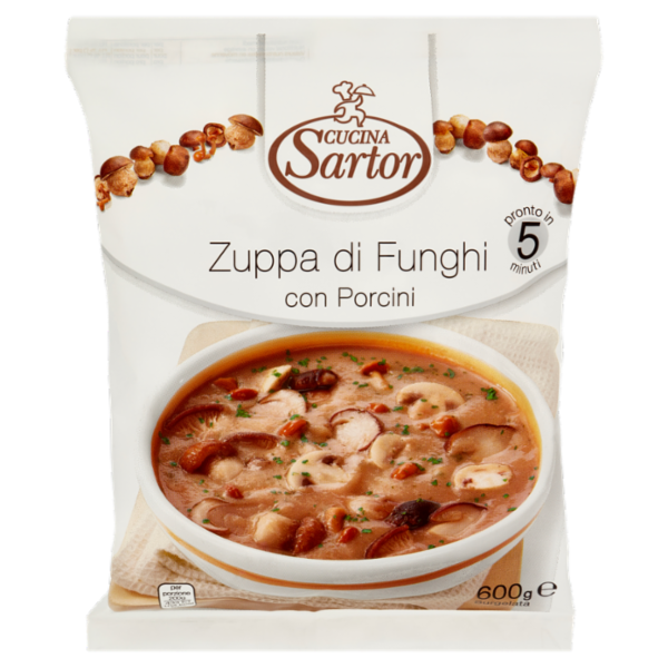 Cucina Sartor Zuppa di Funghi con Porcini 600 g