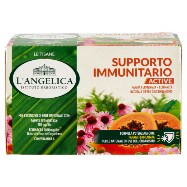 L'Angelica Le Tisane Supporto Immunitario Active 18 Filtri 27 g
