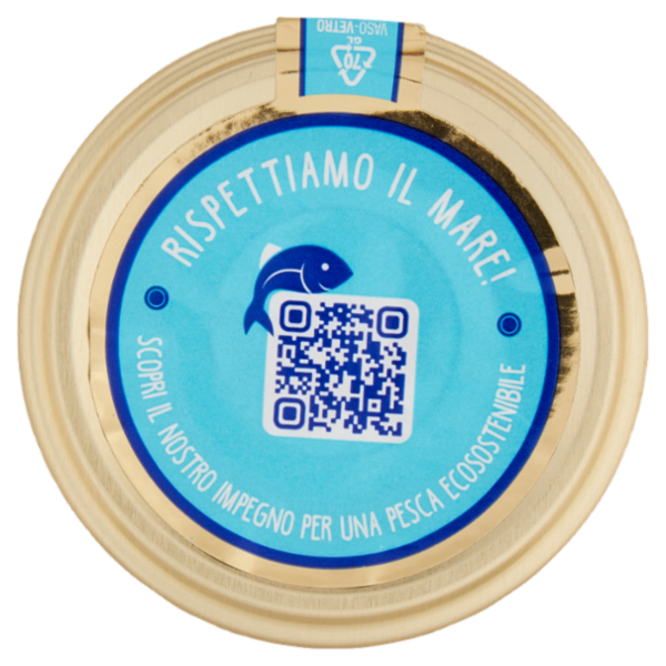 Asdomar Filetti di Tonno al naturale in Acqua di Mare di Sardegna 180 g