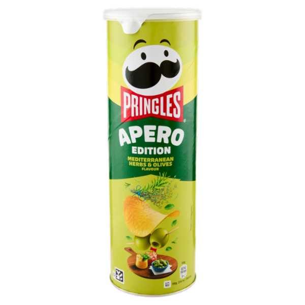 Pringles Apero Edition Mediterranean Herbs & Olives Flavour 175 g