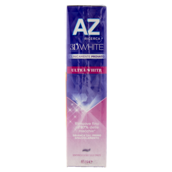 AZ Ricerca Dentifricio 3D White Ultra White 3 x 65 ml