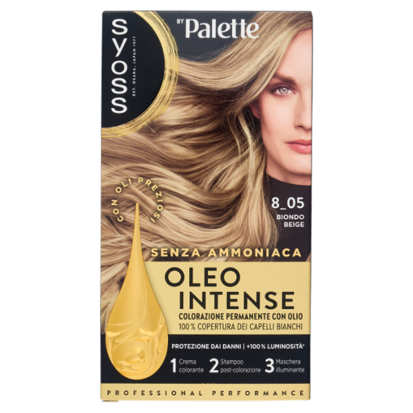 Syoss By Palette Oleo Intense 8-05 Biondo Beige
