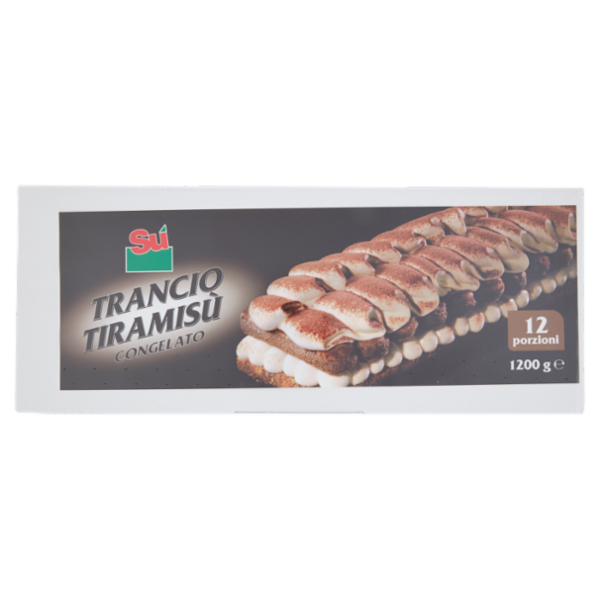 Sù Trancio di Tiramisù Congelato 1,2 kg