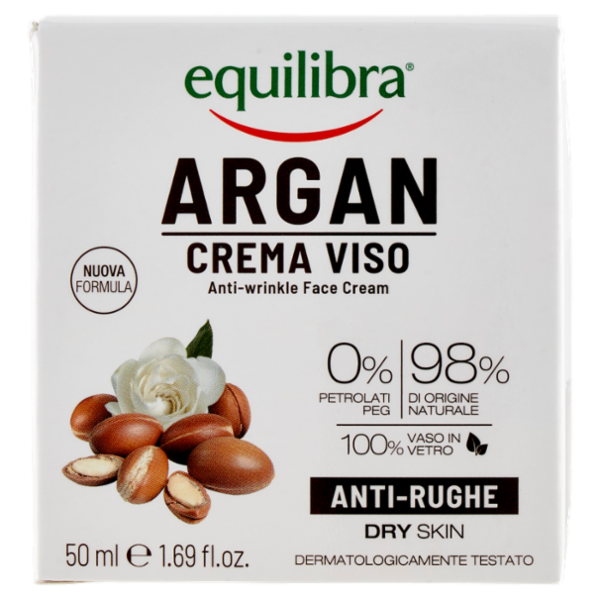 equilibra Argan Crema Viso Anti-Rughe 50 ml
