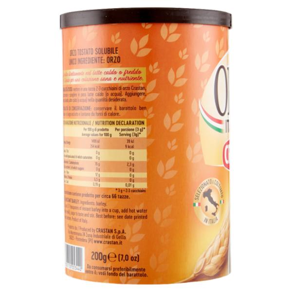 Crastan Orzo Italiano Solubile 200 g