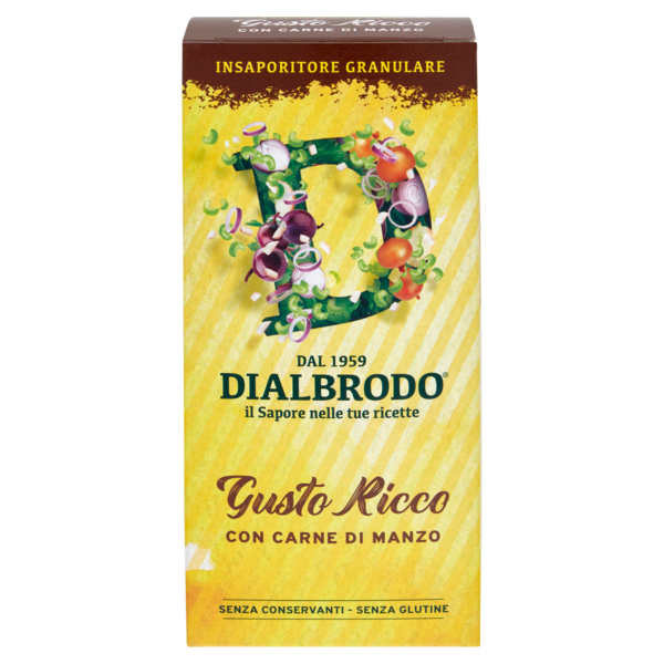Dialbrodo Insaporitore Granulare Gusto Ricco 250 g
