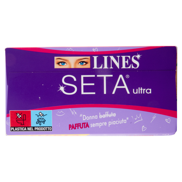 Lines Seta ultra Assorbenti con Ali 84 pz