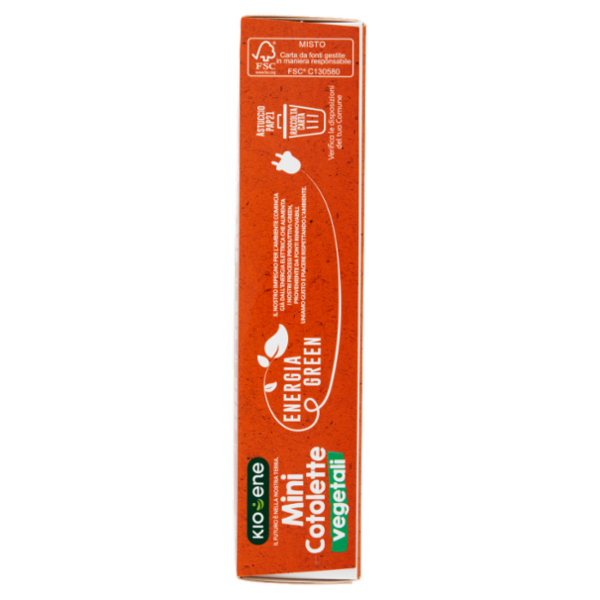 Kioene gli sfiziosi Mini Cotolette vegetali 6 Minicotolette Surgelate 228 g