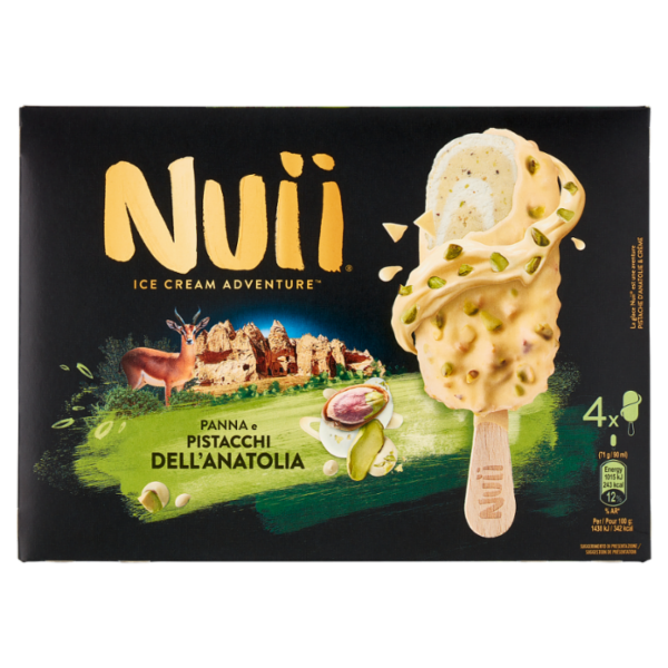 NUII Panna e Pistacchi dell'Anatolia 4 x 71 g