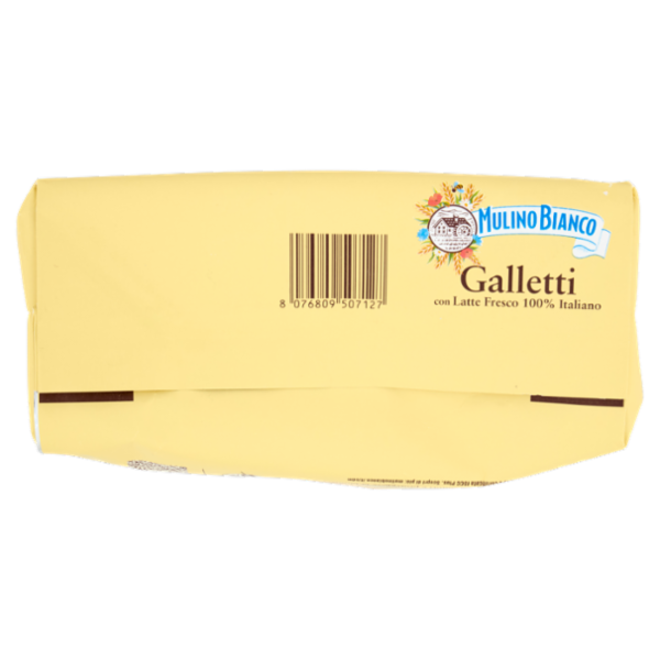 Mulino Bianco Galletti Biscotti con Latte Fresco 100% Italiano 800g