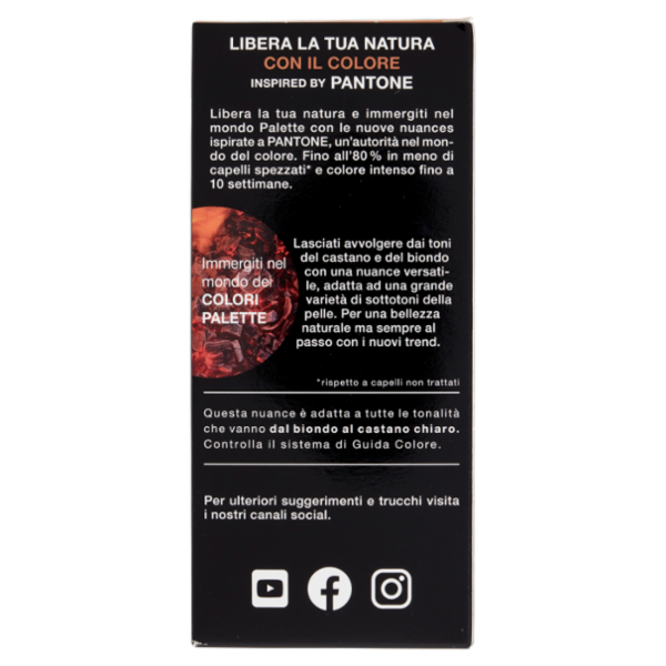 Palette Pantone 17-1052 Roasted Pecan Biondo Dorato Intenso