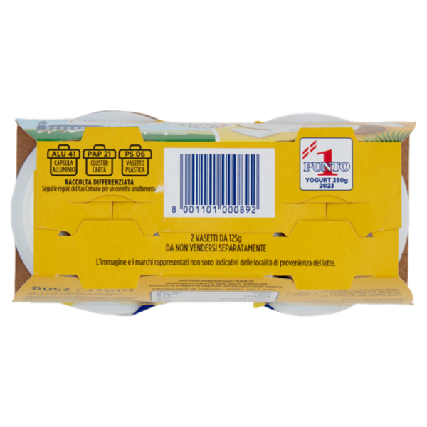 Centrale del latte Vicenza Yogurt Intero Cocco 2 x 125 g