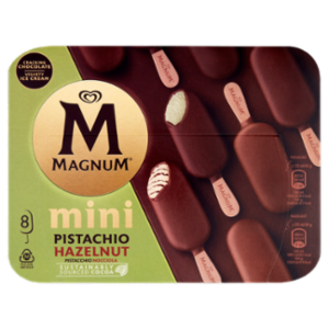 Magnum Mini Pistacchio Nocciola 8 x 44 g