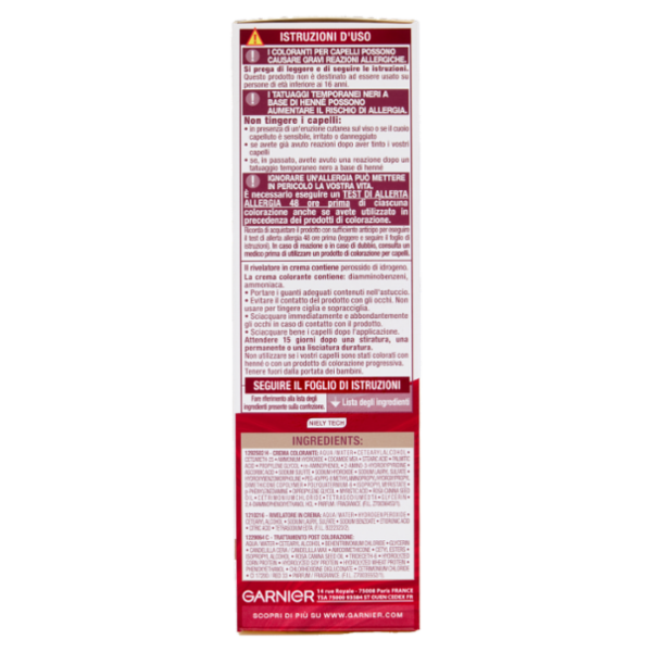 Garnier Color Sensation Colorazione Permanente in Crema 7.0 Biondo