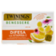 Twinings Benessere Difesa Tisana e Tè Verde, Zenzero aromatizzati Limone Vitamina C 18 filtri 36 g
