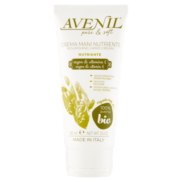 Avenil pure & soft Crema Mani Nutriente argan & vitamina E 100 ml