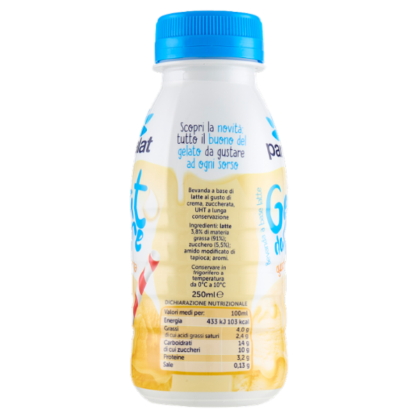 parmalat Gelat da Bere UHT Crema 250ml