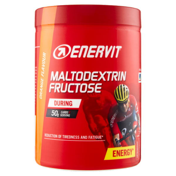 Enervit Maltodextrin Fructose Orange Flavour 500 g