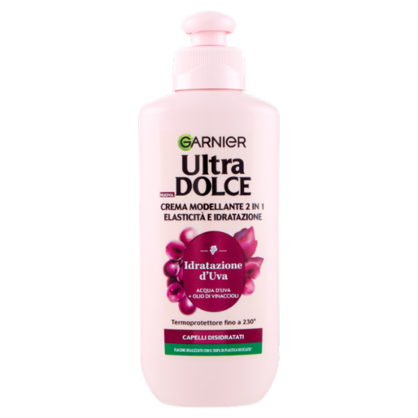 Garnier Ultra Dolce Idratazione d'Uva Crema Modellante 2 in 1 200 ml