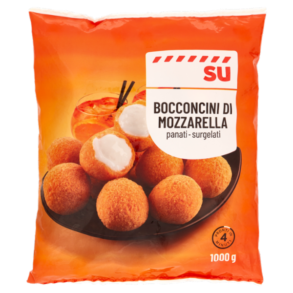 Sù Bocconcini di Mozzarella Panati Surgelati 1 kg