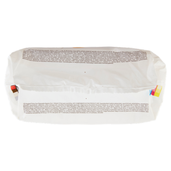 Huggies extra care Pannolini 1 2-5 Kg 40 pz