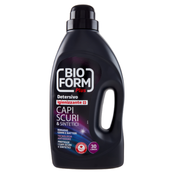 Bioform Plus Detersivo Igienizzante Capi Scuri & Sintetici 1625 ml